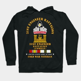 31st Engineer Bn (Combat) w COLD SVC Hoodie